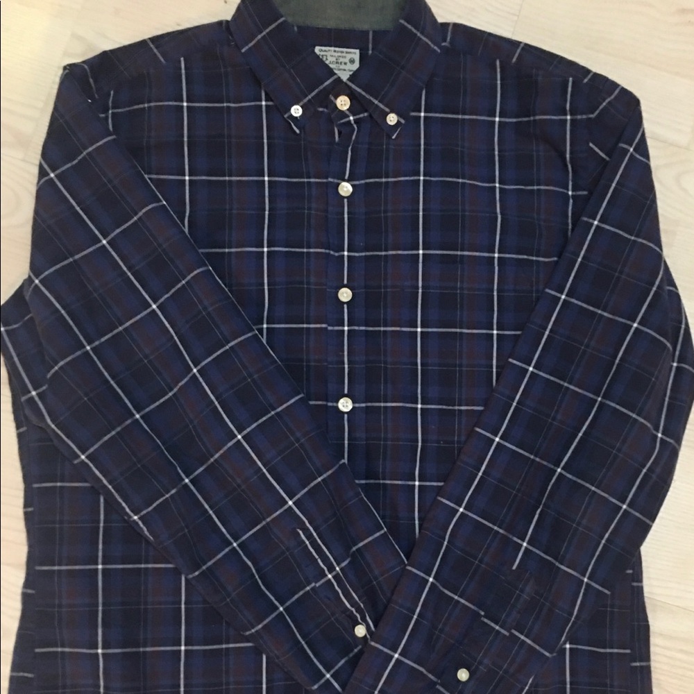 JCrew men’s long sleeve shirt